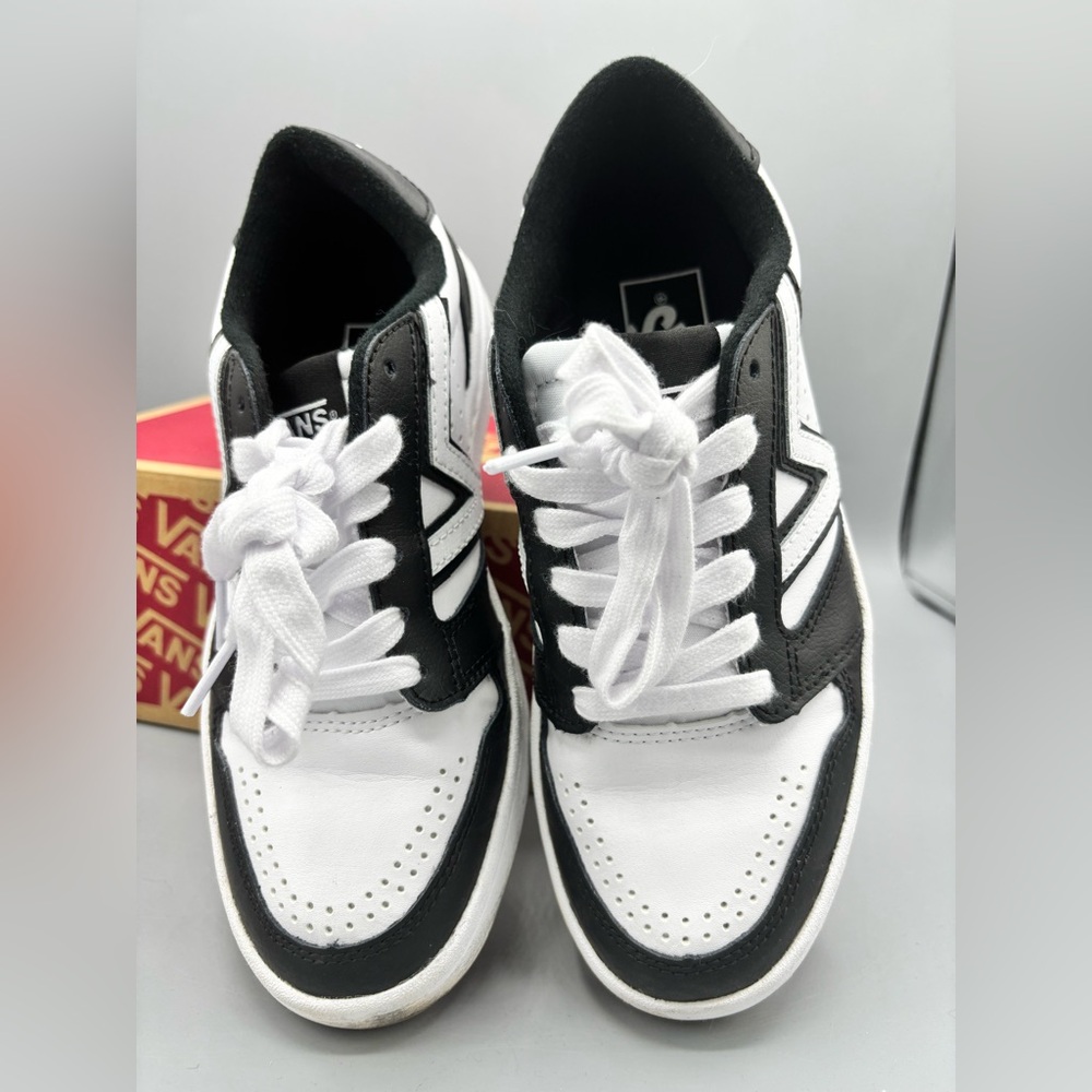 Lowland 2.0 Vans Black and White
